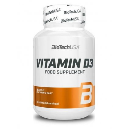 biotech usa vitamin d3 60 tablet
