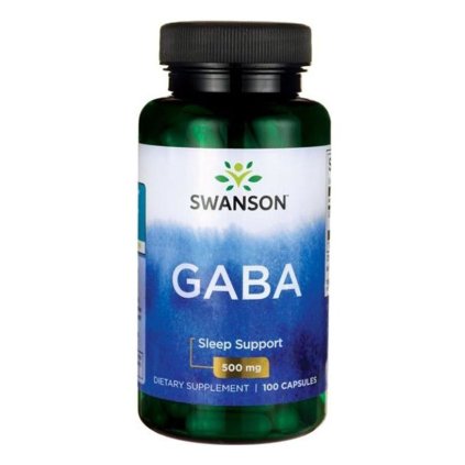 swanson gaba 500 mg 100 kapsli