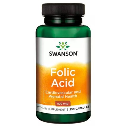 swanson folic acid kyselina listova