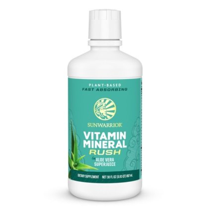 sunwarrior vitamin mineral rush 236 5 ml
