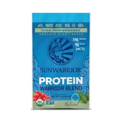 sunwarrior protein warrior blend natural 25 g