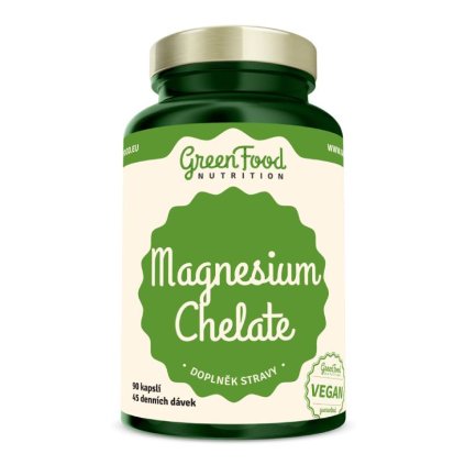 greenfood magnesium horcik chelat 90 kapsli
