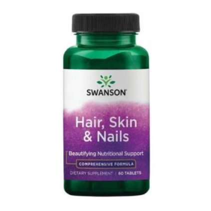 swanson hair skin nails na vlasy kuzi nehty 60 tablet