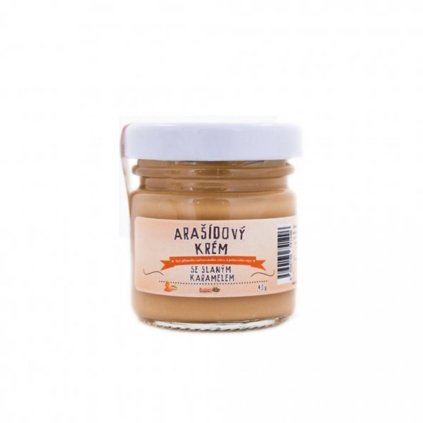 bozske orisky arasidovy krem se slanym karamelem 40 g