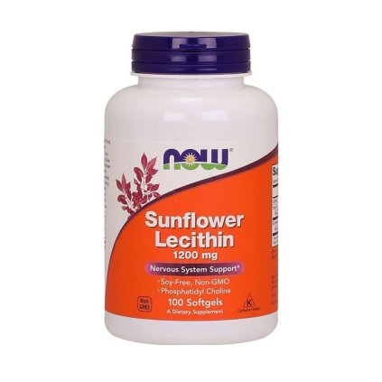 now foods sunflower lecithin slunecnicovy lecitin
