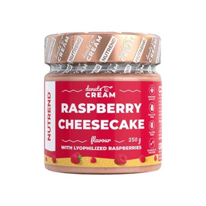 nutrend denuts orechovy krem malinovy cheesecake 250 g