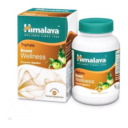 himalaya herbals triphala na traveni a vylucovani 60 kapsli