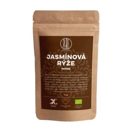 brainmax pure ryze hneda jasminova bio 1kg