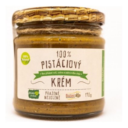 bozske orisky 100 pistaciovy krem 190 g
