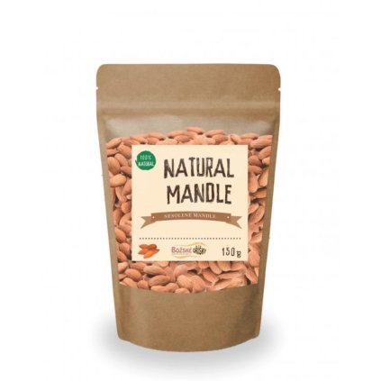 bozske orisky natural mandle 150 g