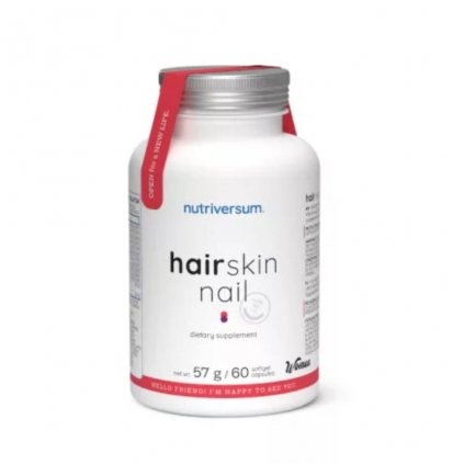 nutriversum hair skin nail vlasy pokozka nehty 60 kapsli