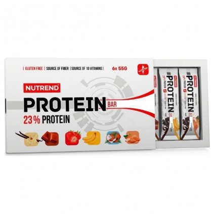 nutrend protein bar darkove baleni 6 55 g