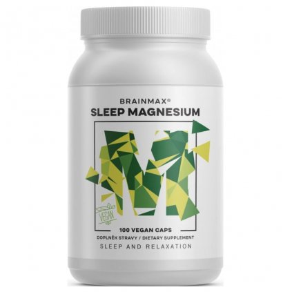 brainmax sleep magnesium 320 mg 100 kapsli