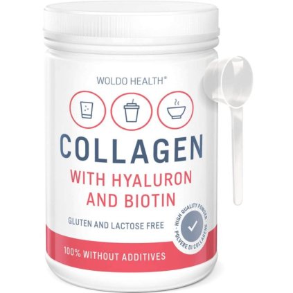 woldohealth kolagen kyselina hyaluronova biotin