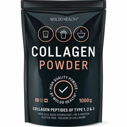 woldohealth 100 kolagen hovezi 1000 g