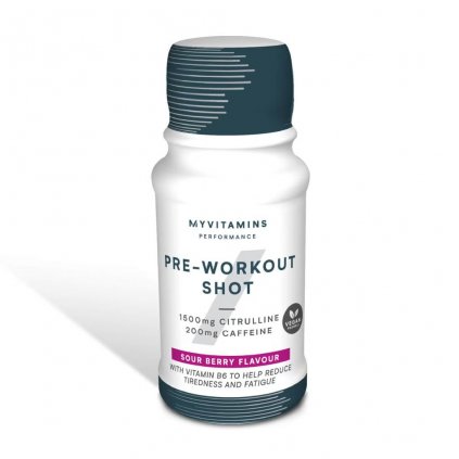 myprotein pre workout shot 60 ml