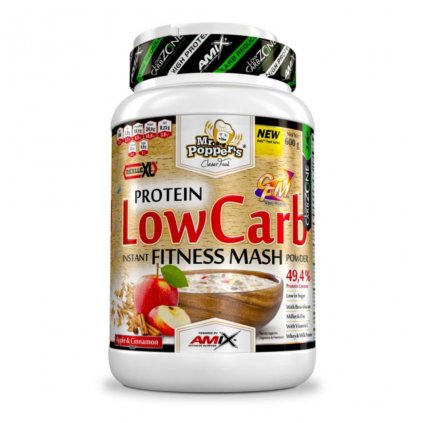 amix mr poppers low carb fitness mash 600 g