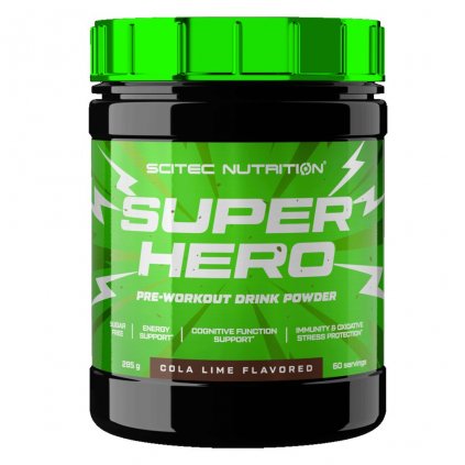 scitec nutrition superhero pre workout 285 g