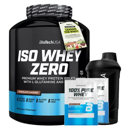 biotech usa iso whey zero protein 1816 g shakery testery