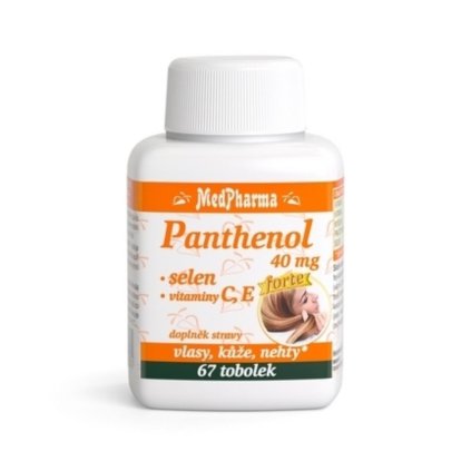 medpharma panthenol 40 mg selen vitaminy c e 67 tobolek