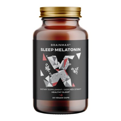brainmax sleep melatonin na spani 60 kapsli