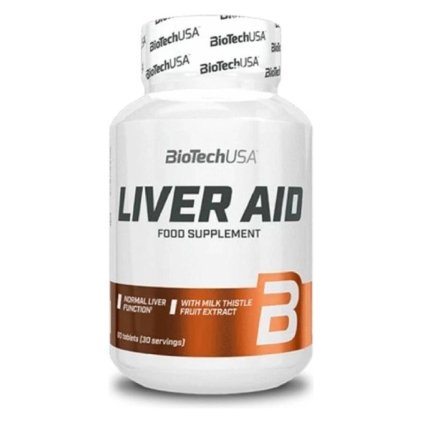 biotech usa liver aid podpora jater 60 tablet