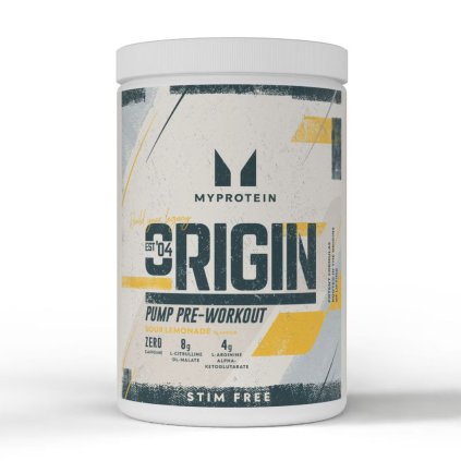 myprotein origin pre workout stim free 750 g