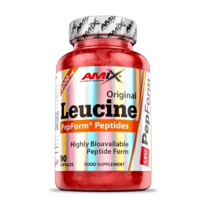 amix peptide pepform leucine 500 mg 90 kapsli