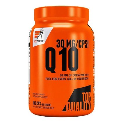 extrifit coenzyme q10 30 mg koenzym 100 kapsli