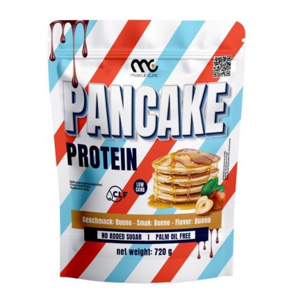 muscleclinic protein pancake 720 g hazelnut