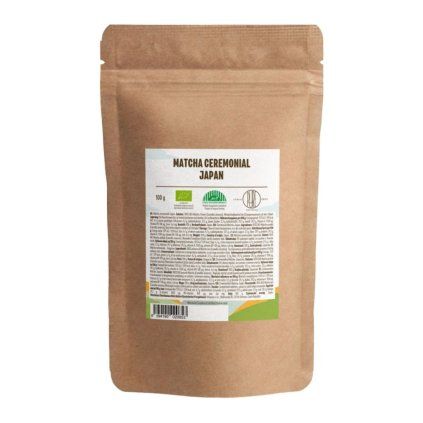 brainmax pure caj matcha ceremonial japan bio 100 g