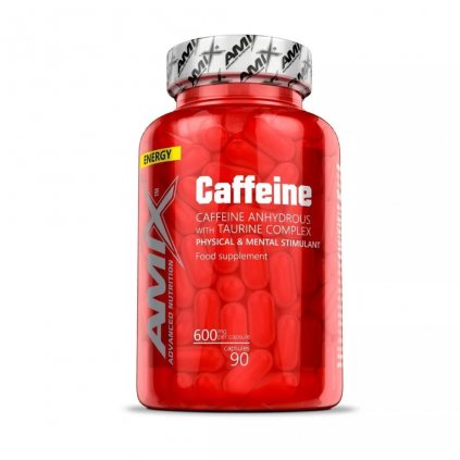 6752 amix caffeine with taurine 90 kapsli kofein s taurinem