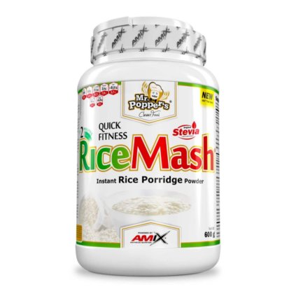 AMIX Mr. Popper´s RiceMash 600g (Rýžová mouka) (Příchuť Arašídová sušenka)