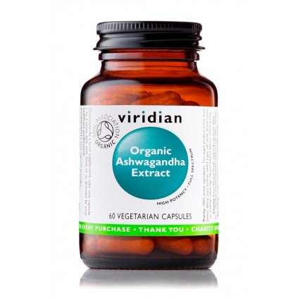 6611 ashwagandha extract 60 kapsli organic viridian