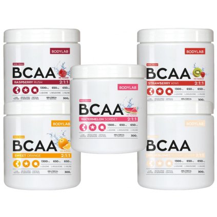 Bodylab BCAA Instant 300g (Příchuť Ananas)