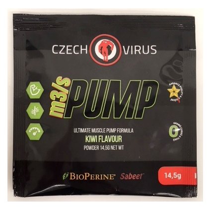 Czech Virus M3/S PUMP 14,5 g Vzorek (Příchuť Ledový čaj)