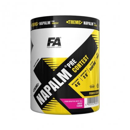 fitness authority xtreme napalm pre contest 500g
