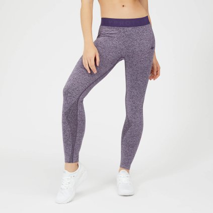 MyProtein Inspire dámské bezešvé sportovní legíny fialové (Velikost XS)
