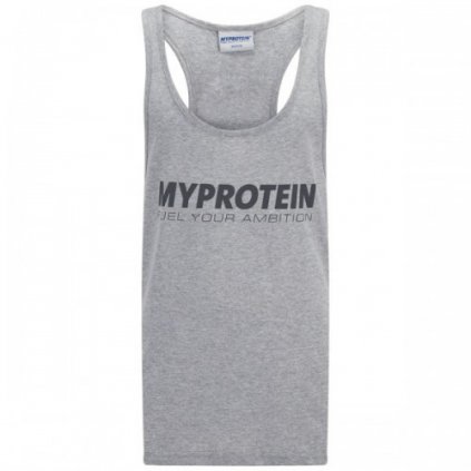 MyProtein Pánské tílko Stringer - Šedé (Velikost XL)