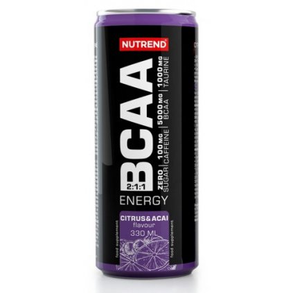 Nutrend BCAA Energy 330 ml (Příchuť Citrus/Acai)