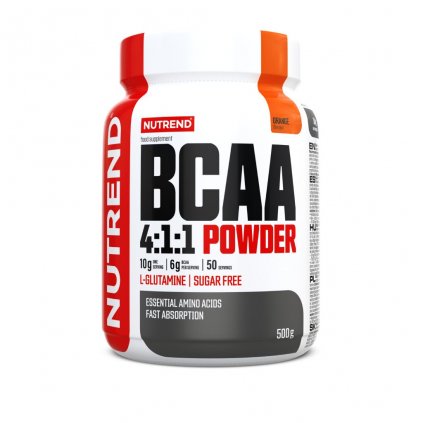 nutrend bcaa mega strong powder 500g
