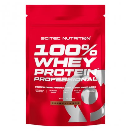 Scitec Nutrition 100% Whey Protein Professional 500 g (Syrovátkový protein) (Příchuť Čokoládová sušenka)