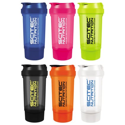 Scitec Nutrition TRAVELER Shaker 500 ml (Šejkr) (Barva Modrá)