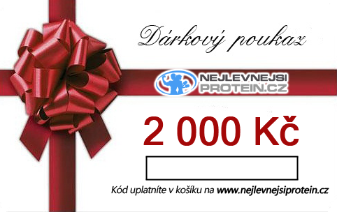 Elektronický dárkový poukaz na 2 000 Kč