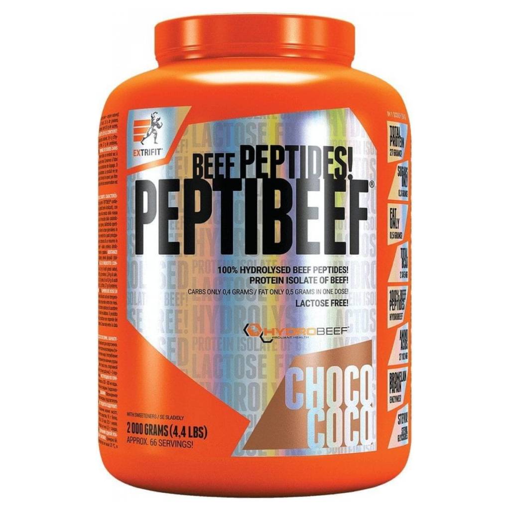 Extrifit PeptiBeef 2000 g - čokoláda/kokos
