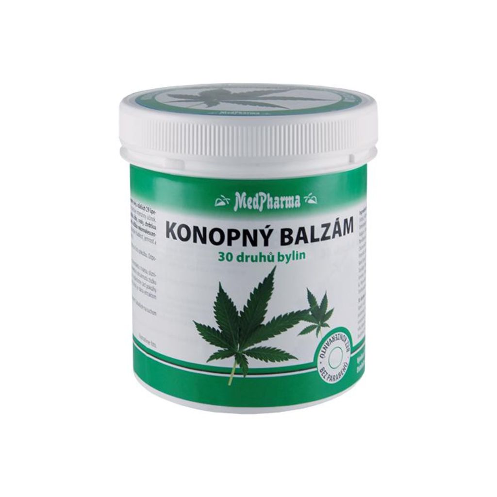 MedPharma Konopný balzám - 30 druhů bylin, 250 ml