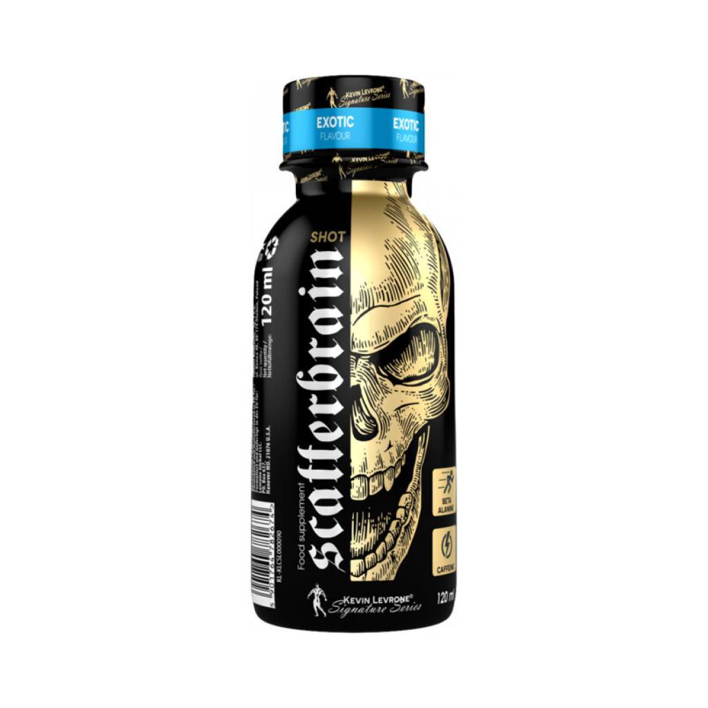 Kevin Levrone Scatterbrain Shot, 120 ml Příchuť: Pomeranč/Višeň
