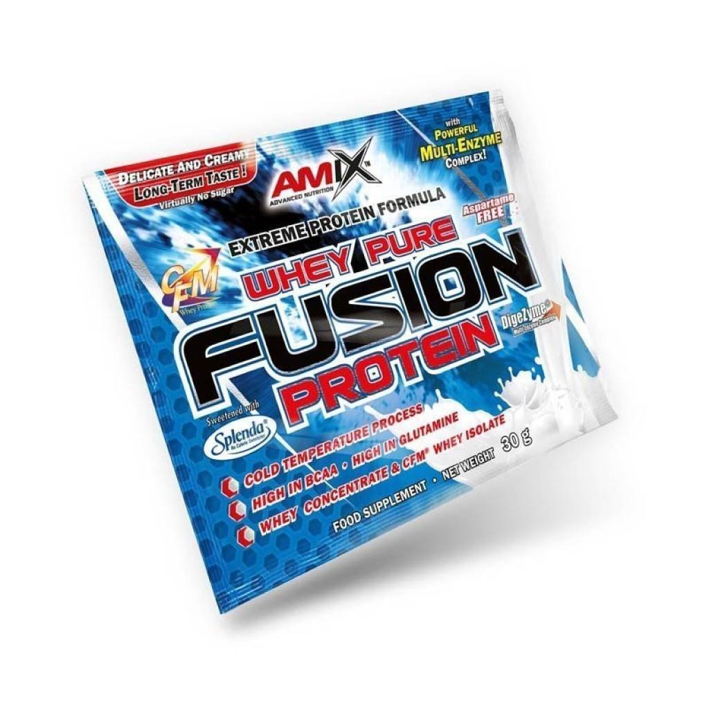 AMIX Whey Pure Fusion Protein TESTER, 30 g Příchuť: Mix příchutí 2