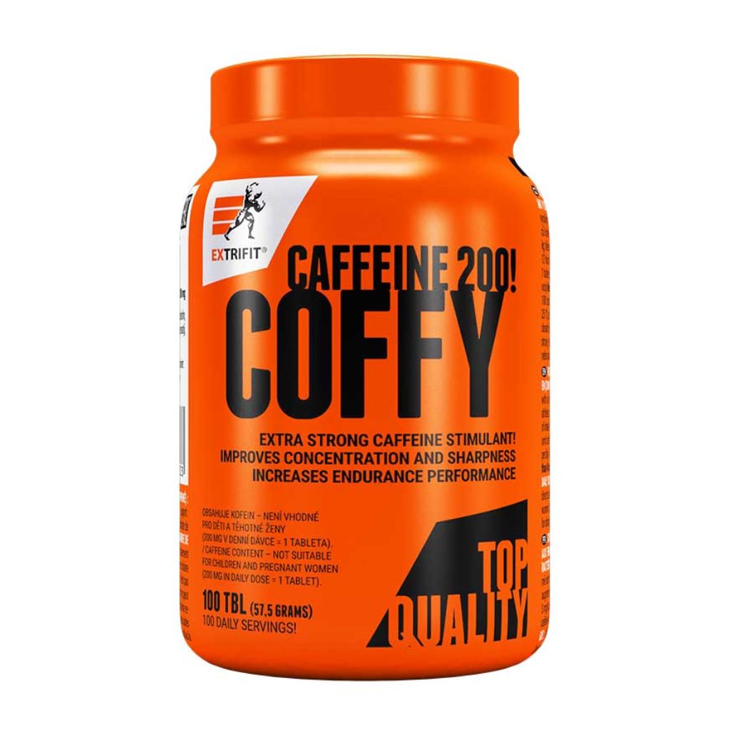 Extrifit Coffy (Kofein) 200 mg, 100 tablet