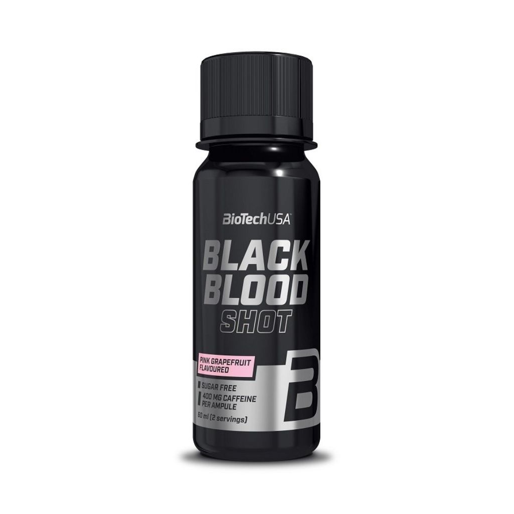 BioTech USA Black Blood Shot, 60 ml Příchuť: Limonáda